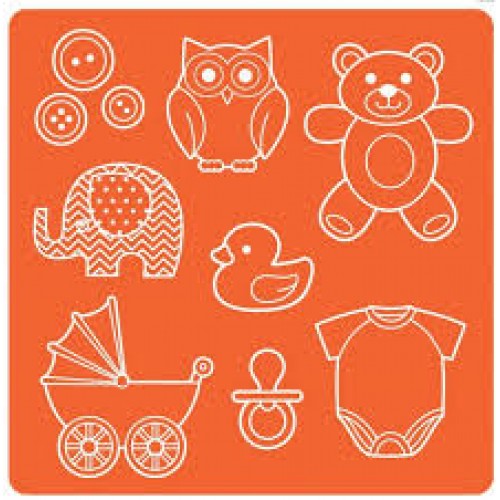 Молд "Бебе" - Mod Podge - Mod Mold - Baby